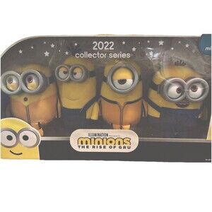 2022 MINIONS THE RISE OF GRU 4 PACK OF FIGURES ILLUMINATION ENTERTAINMENT NEW